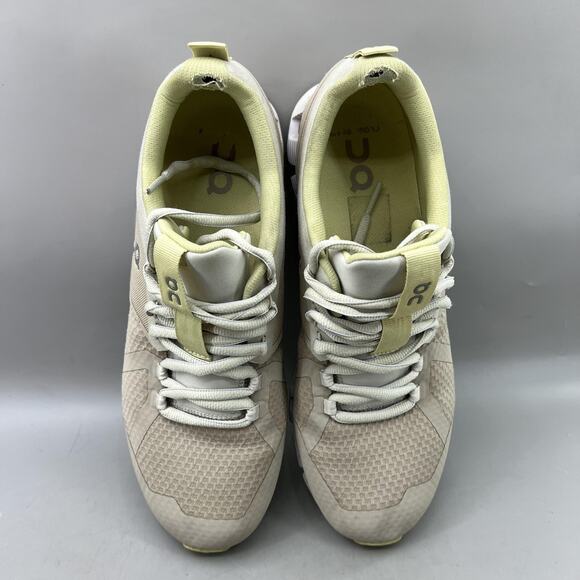On Running Cloud 5 Shoes Women Size 9.5 Beige Pink Comfort Lightweight Sneakers - Picture 5 of 9